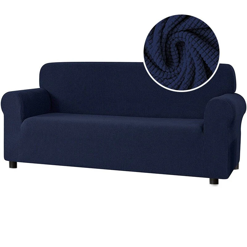New 2025 Sofa Cover Solid Color Jacquard Fabric Couch Cover Stretch Slipcovers Big Elastic Stretch 1/2/3/4 Sofa Protector Covers - Image 17