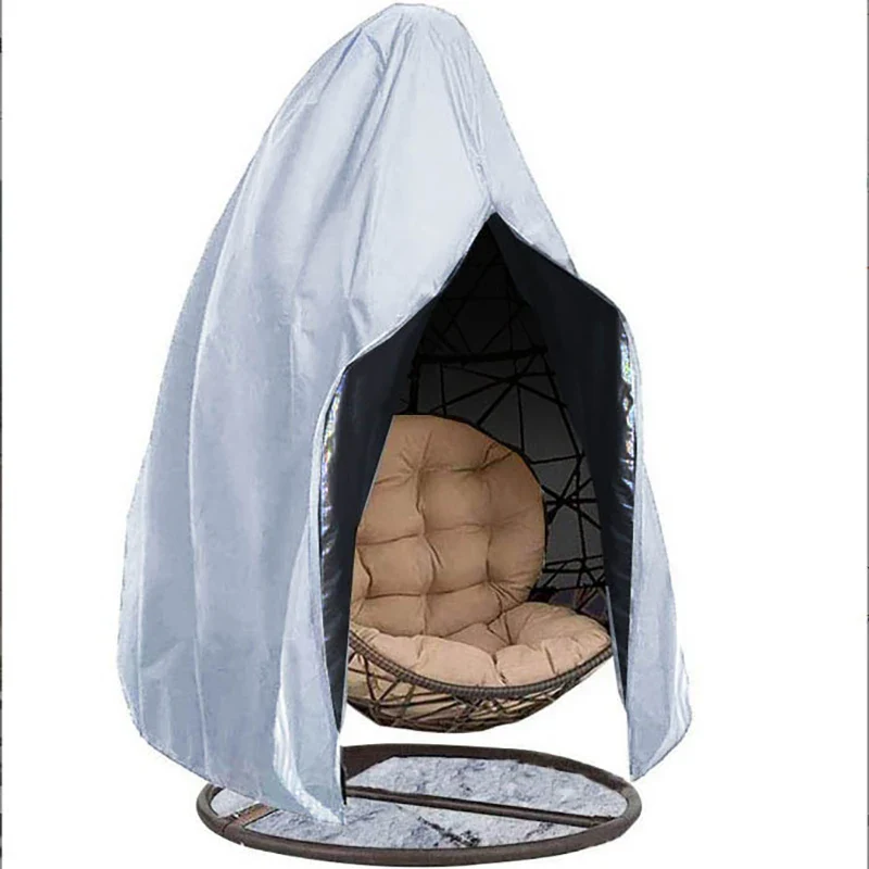 Patio Egg Chair Cover Waterproof Dustproof Swing Chair Covers Egg Shaped Hanging Chair Dust Cover Protector Outdoor - Image 6