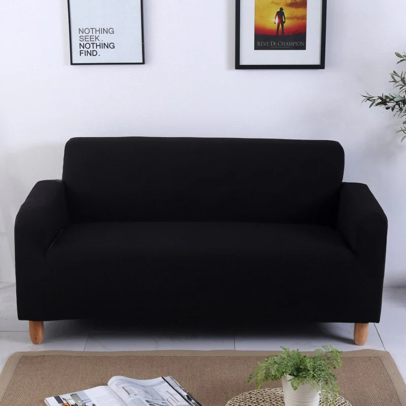 Pink Sofa Cover Spandex Elastic Sofa Covers Stretchy Dark Pink sofa covers for Corner Sofa 1/2/3/4 Sectional Magic Sofa Cover - Image 13