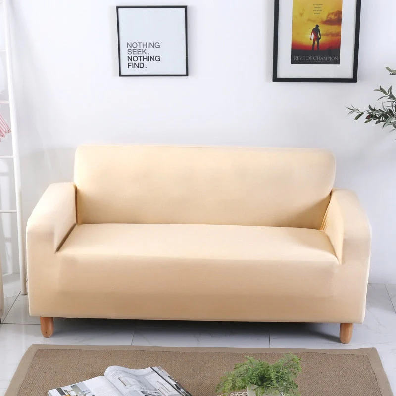 Pink Sofa Cover Spandex Elastic Sofa Covers Stretchy Dark Pink sofa covers for Corner Sofa 1/2/3/4 Sectional Magic Sofa Cover - Image 21
