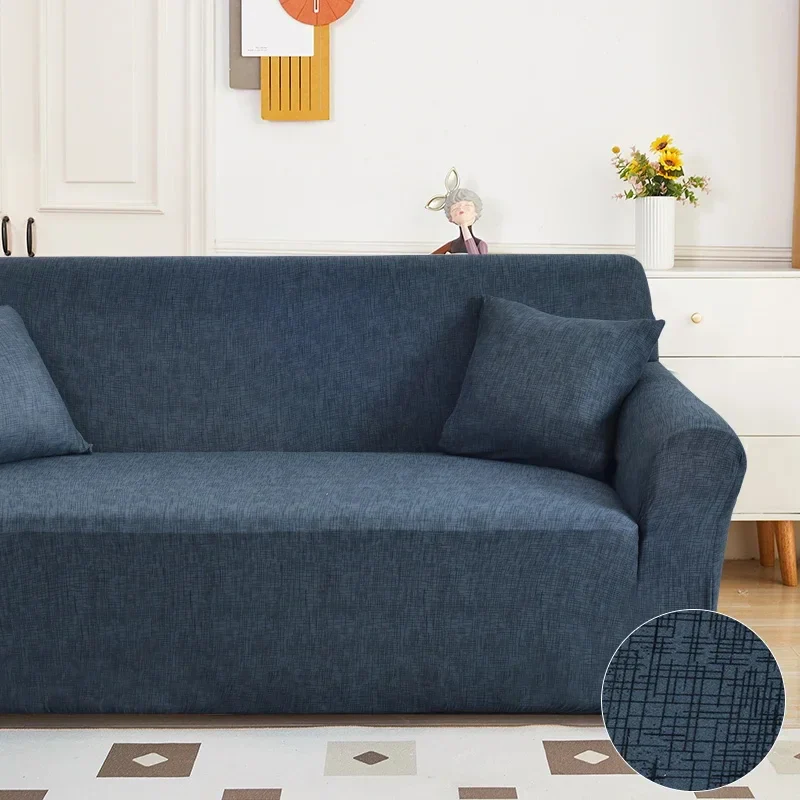 Plaid Pattern Sofa Covers for Living Room Stretch Couch Cover Elastic L shape Corner Sectional Sofa Slipcover for Kids Pet - Image 12