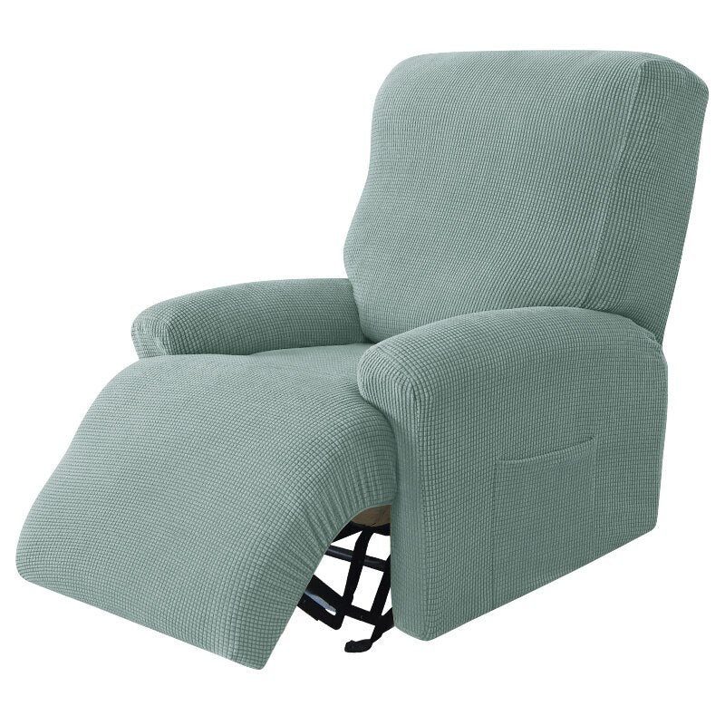 Recliner Cover 1/2/3/4 Seater Knitted Recliner Sofa Covers Lazy Boy Relax Armchair Cover Elastic Sofa Protector Lounge Home Pets Anti-Scratch - Image 13