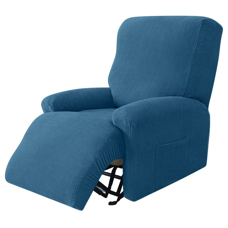 Recliner Cover 1/2/3/4 Seater Knitted Recliner Sofa Covers Lazy Boy Relax Armchair Cover Elastic Sofa Protector Lounge Home Pets Anti-Scratch - Image 15