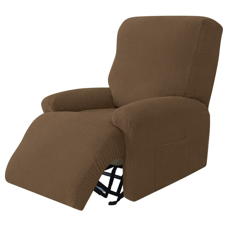 Recliner Cover 1/2/3/4 Seater Knitted Recliner Sofa Covers Lazy Boy Relax Armchair Cover Elastic Sofa Protector Lounge Home Pets Anti-Scratch - Image 19