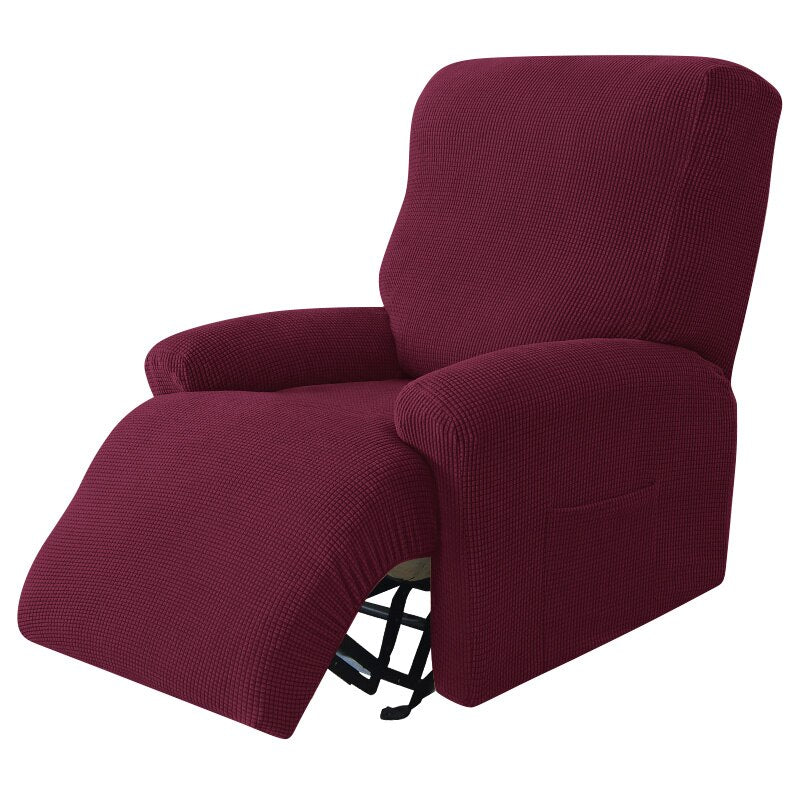 Recliner Cover 1/2/3/4 Seater Knitted Recliner Sofa Covers Lazy Boy Relax Armchair Cover Elastic Sofa Protector Lounge Home Pets Anti-Scratch - Image 20