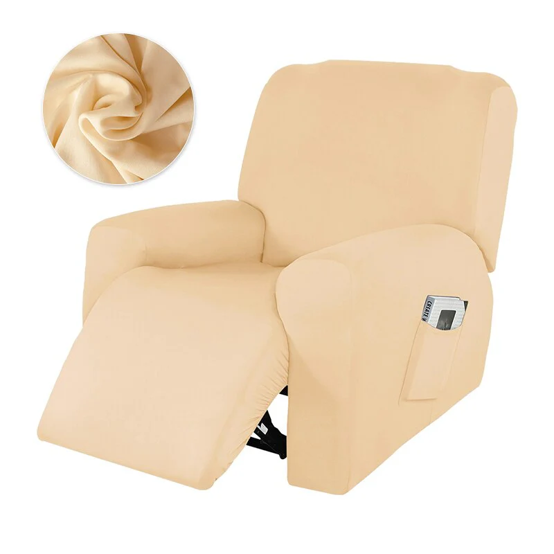 Recliner Cover 1/2/3/4 Seater Knitted Recliner Sofa Covers Lazy Boy Relax Armchair Cover Elastic Sofa Protector Lounge Home Pets Anti-Scratch - Image 26