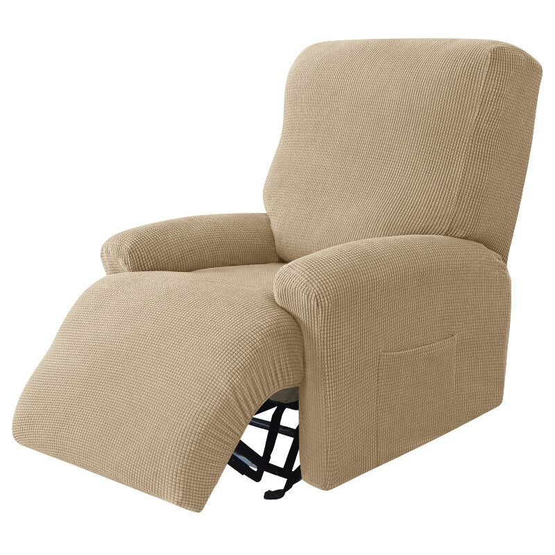 Recliner Cover 1/2/3/4 Seater Knitted Recliner Sofa Covers Lazy Boy Relax Armchair Cover Elastic Sofa Protector Lounge Home Pets Anti-Scratch - Image 8