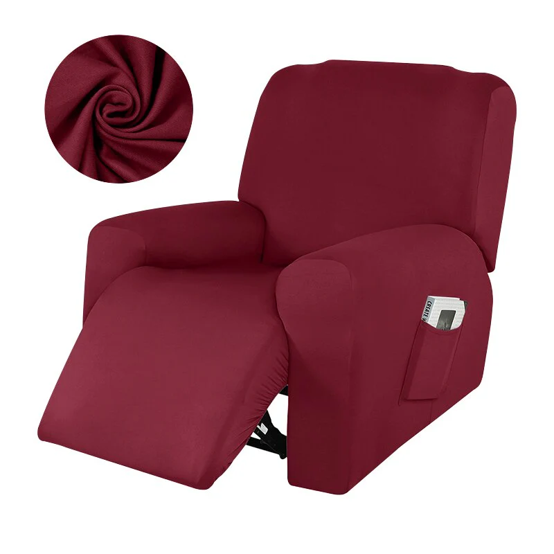 Recliner Cover Waterproof Recliner Chair Cover Lazy Boy Recliner Sofa Covers High Stretch Slipcover 1 Seater Sofa Cover For Living Room Home - Image 17