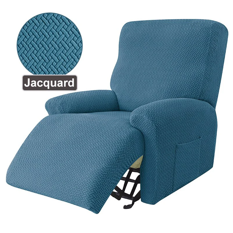 Recliner Sofa Cover Armchair Case UK Sofa Cover Anti-Dust Non-Slip Lazy Boy Chair Cover Solid Color Universal Seat Cover 1 Peice - Image 14