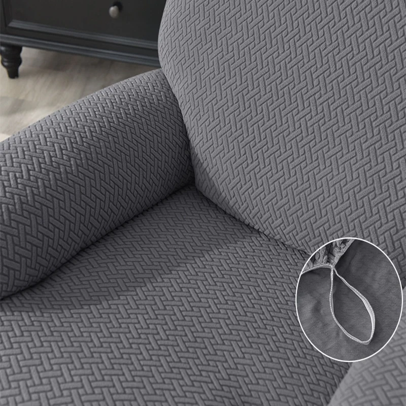 Recliner Sofa Cover Armchair Case UK Sofa Cover Anti-Dust Non-Slip Lazy Boy Chair Cover Solid Color Universal Seat Cover 1 Peice - Image 4