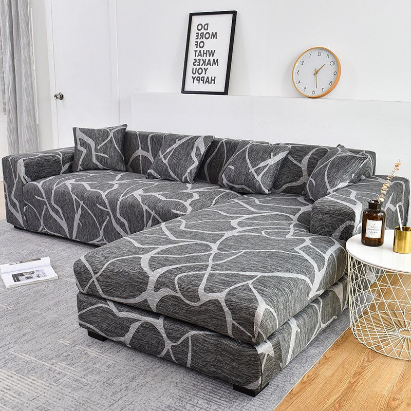 Sofa Cover Elastic Couch Cover Sectional Chair Cover Sofa Cover Corner L-shape Sofa Cover 1/2/3/4-seater Cover Corner L Shaped Slipcover - Image 10