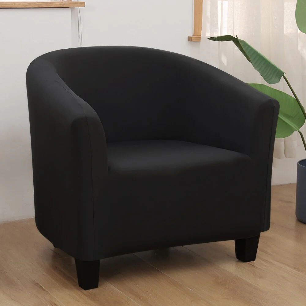 Spring Printed Elastic Tub Chair Cover Couch Tub Club Chair Cover Stretch Sofa Slipcover Furniture Single Seater Couch Banquet Armchair Cover - Image 38