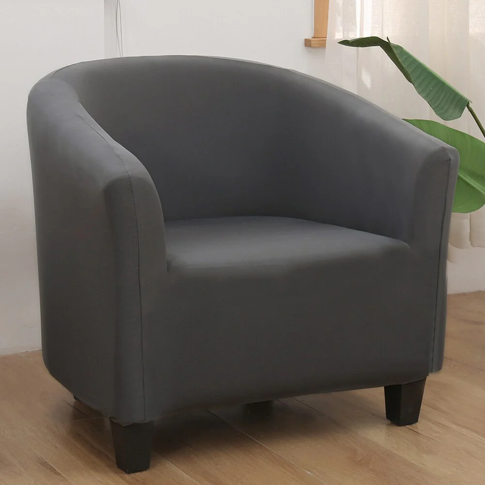 Spring Printed Elastic Tub Chair Cover Couch Tub Club Chair Cover Stretch Sofa Slipcover Furniture Single Seater Couch Banquet Armchair Cover - Image 8