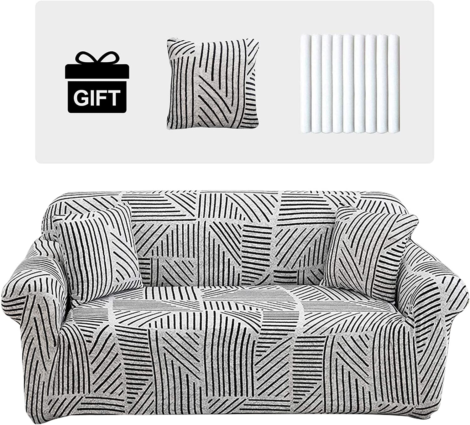 Stretch Armchair Slipcovers 1/2/3/4 Seater Sofa Cover UK Easy-fit Sofa Slipcovers Furniture Protector for Armchair, Soft Fabric Settee Covers - Image 7