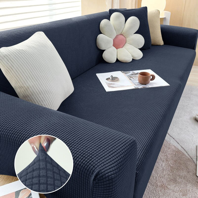 Stretch Jacquard Sofa Cover Stretch Couch Cover Sectional L Shape Sofa Slipcover Corner Case for Living Room 1/2/3/4 Seat - Image 15