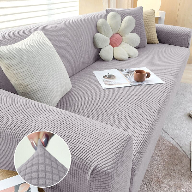 Stretch Jacquard Sofa Cover Stretch Couch Cover Sectional L Shape Sofa Slipcover Corner Case for Living Room 1/2/3/4 Seat - Image 21