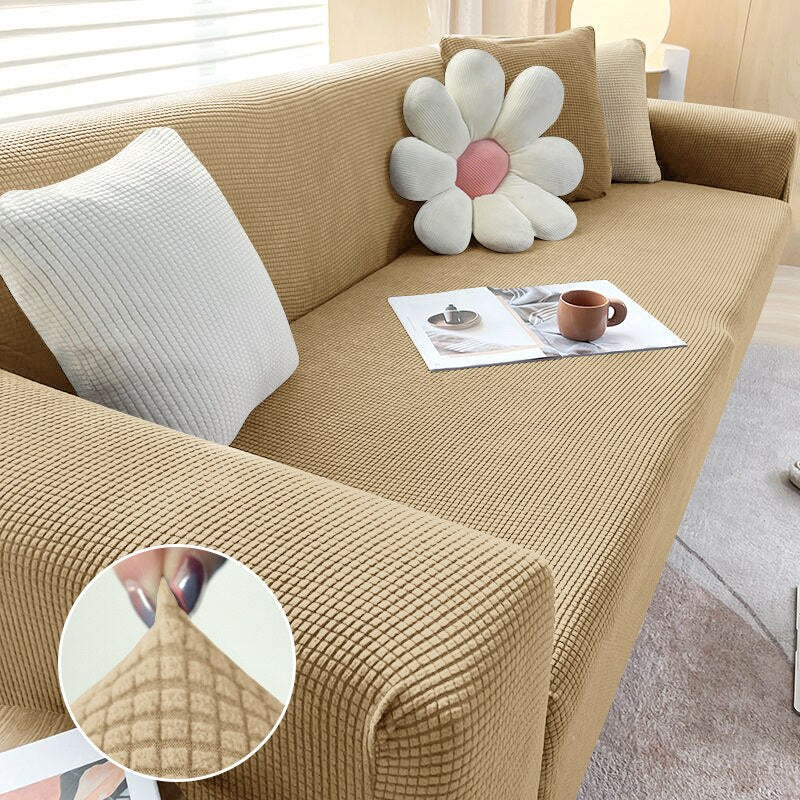 Stretch Jacquard Sofa Cover Stretch Couch Cover Sectional L Shape Sofa Slipcover Corner Case for Living Room 1/2/3/4 Seat - Image 23
