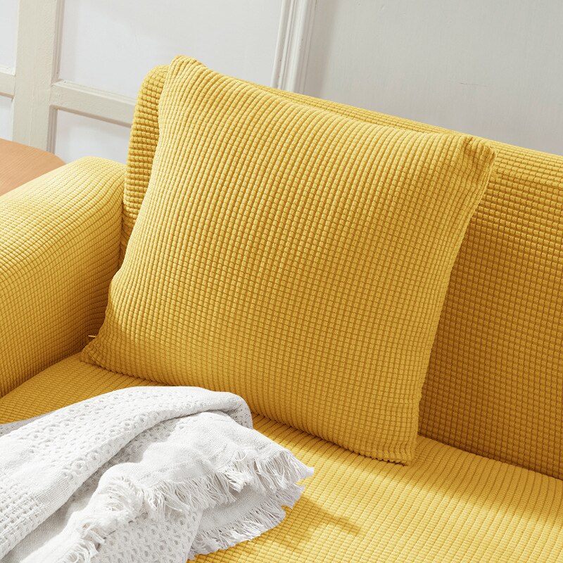 Stretch Jacquard Sofa Cover Stretch Couch Cover Sectional L Shape Sofa Slipcover Corner Case for Living Room 1/2/3/4 Seat - Image 5
