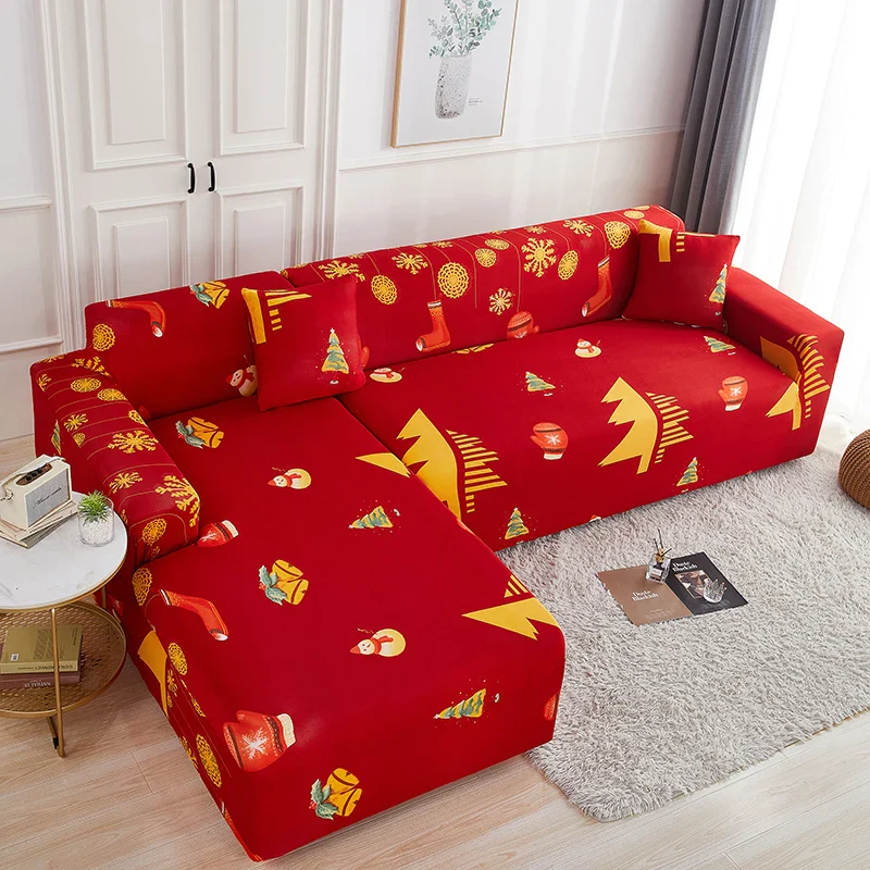 Stretch L Shaped Sofa Cover Couch Cover Slipcovers Armchair Corner Sofa Cover Chaselong Protector for Pets and Kids Fully Wrap - Image 7