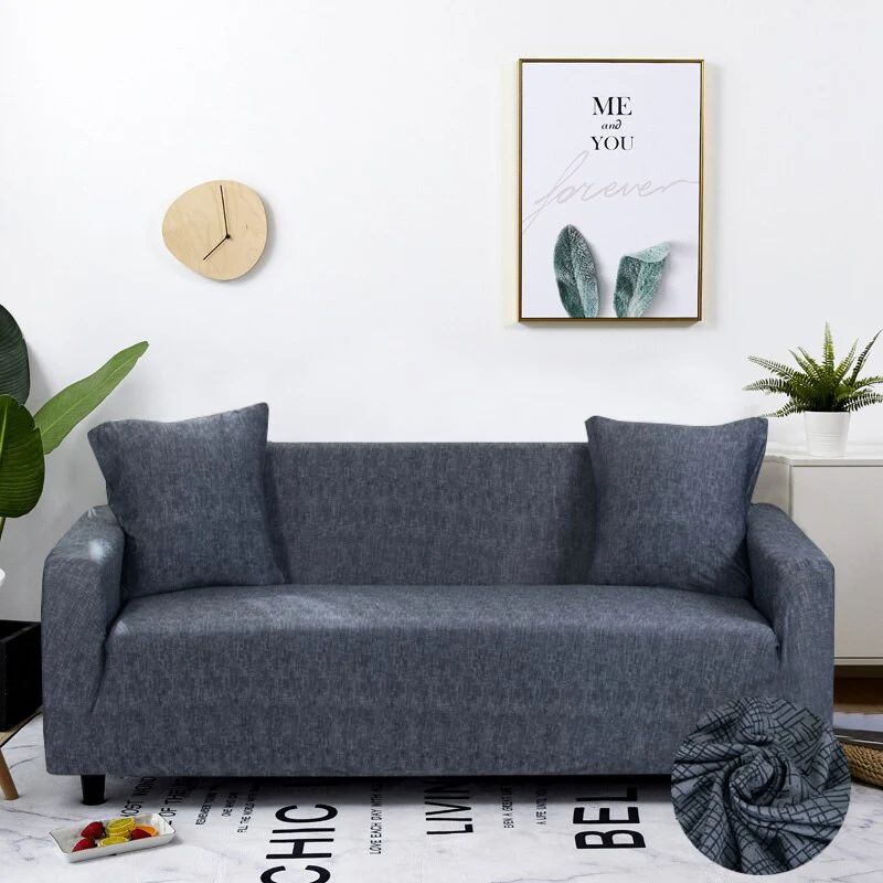 Stretch Plaid Sofa Slipcover Elastic Sofa Covers Corner L Shaped Covers Sectional Sofa Cover Couch Cover 1/2/3/4 Seater Armchair Cover - Image 21