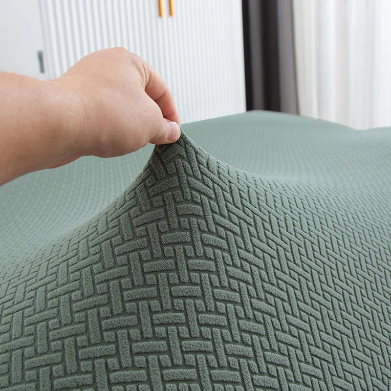 Stretch Recliner Sofa Cover Knitted Reclining Sofas Covers Anti-Dust Non-Slip Lazy Boy Chair Cover 1/2/3/4 Seats - Image 12
