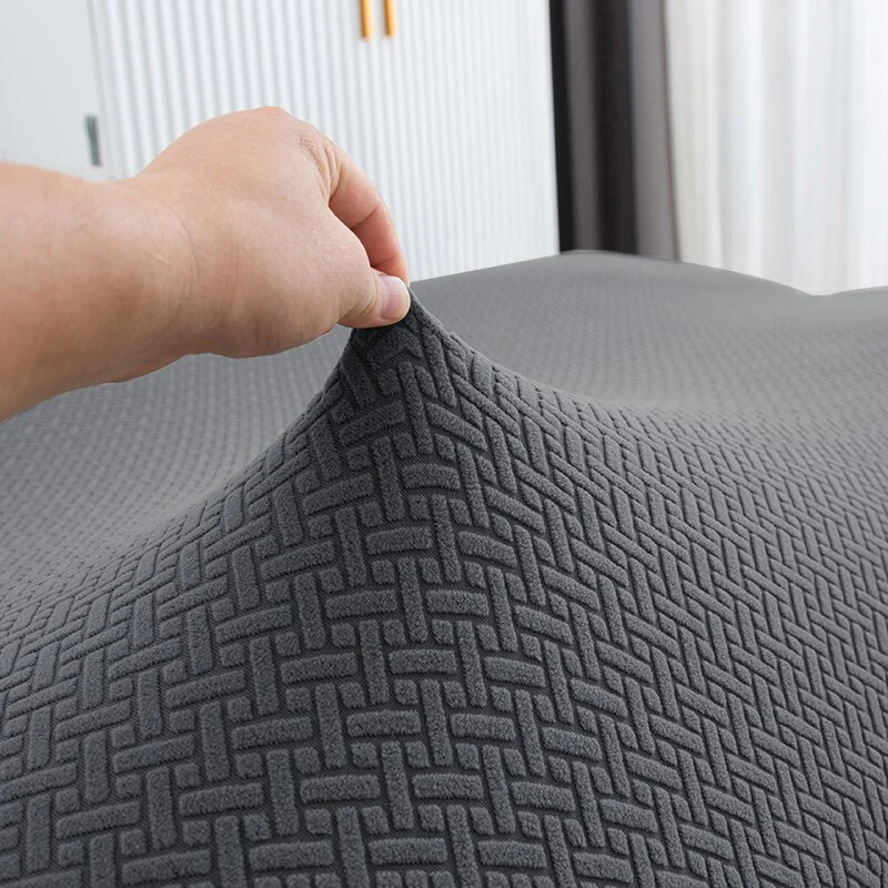 Stretch Recliner Sofa Cover Knitted Reclining Sofas Covers Anti-Dust Non-Slip Lazy Boy Chair Cover 1/2/3/4 Seats - Image 13
