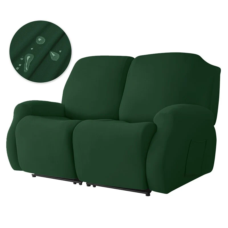 Stretch Recliner Sofa Cover Knitted Reclining Sofas Covers Anti-Dust Non-Slip Lazy Boy Chair Cover 1/2/3/4 Seats - Image 24