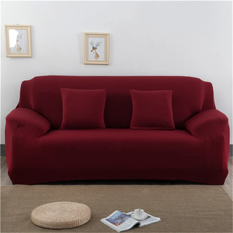 Stretch Slipcovers Sectional Elastic Stretch Sofa Cover for Living Room Couch Cover L shape Armchair Cover Single/Two/Three Seat - Image 3