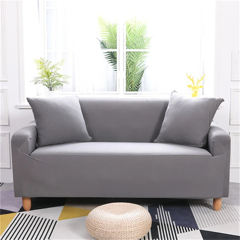 Stretch Slipcovers Sectional Elastic Stretch Sofa Cover for Living Room Couch Cover L shape Armchair Cover Single/Two/Three Seat - Image 5