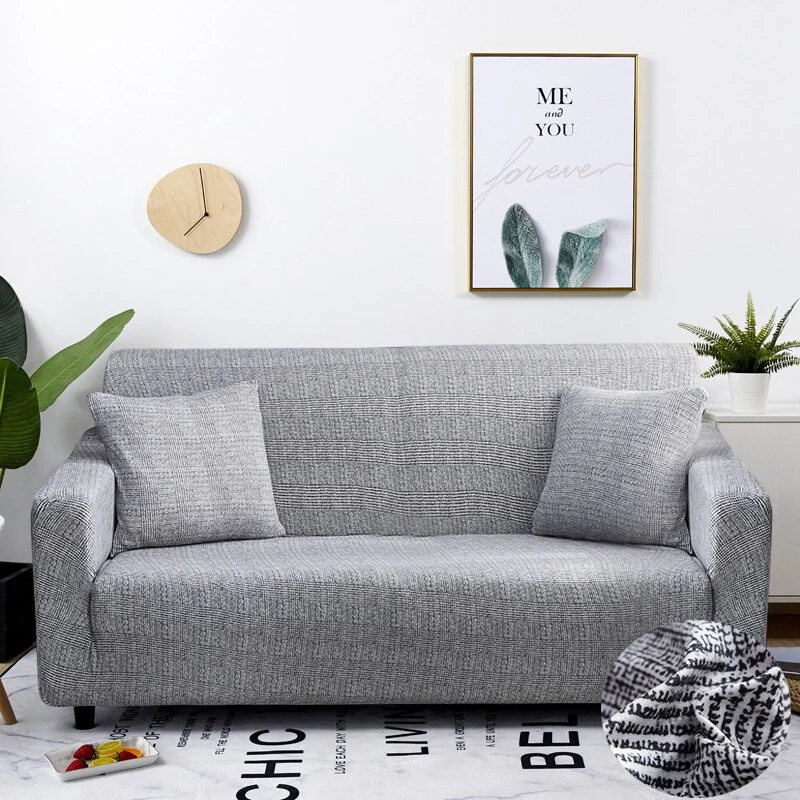 Stretch Sofa Covers Elastic Furniture Protector Polyester Loveseat Couch Cover L ArmChair Cover 1/2/3/4-seater Settee Covers Couch Covers - Image 12