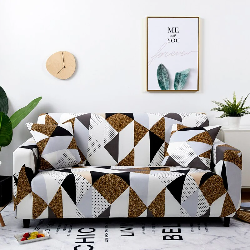 Stretch Sofa Covers Elastic Furniture Protector Polyester Loveseat Couch Cover L ArmChair Cover 1/2/3/4-seater Settee Covers Couch Covers - Image 15