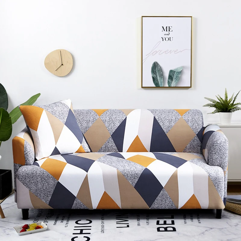 Stretch Sofa Covers Elastic Furniture Protector Polyester Loveseat Couch Cover L ArmChair Cover 1/2/3/4-seater Settee Covers Couch Covers - Image 6