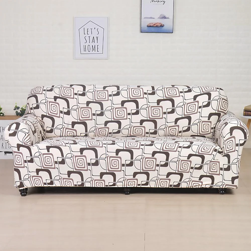 Stretch Sofa Covers Furniture Protector Polyester Loveseat Couch Cover l L-Style Sofa Cover 1/2/3/4-seater Arm Chair Cover Corner Elastic Couch Covers - Image 22