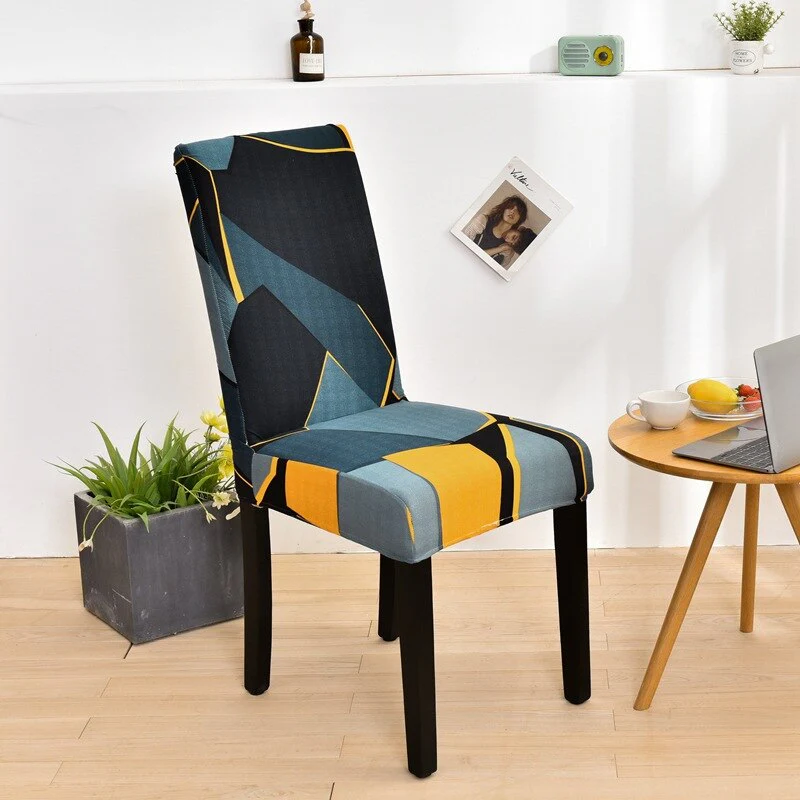 Stretch Wedding Chair Cover For Kitchen Elastic Dining Room Chair Cover Dine Chairs Slipcover Home Decoration Accessories - Image 18
