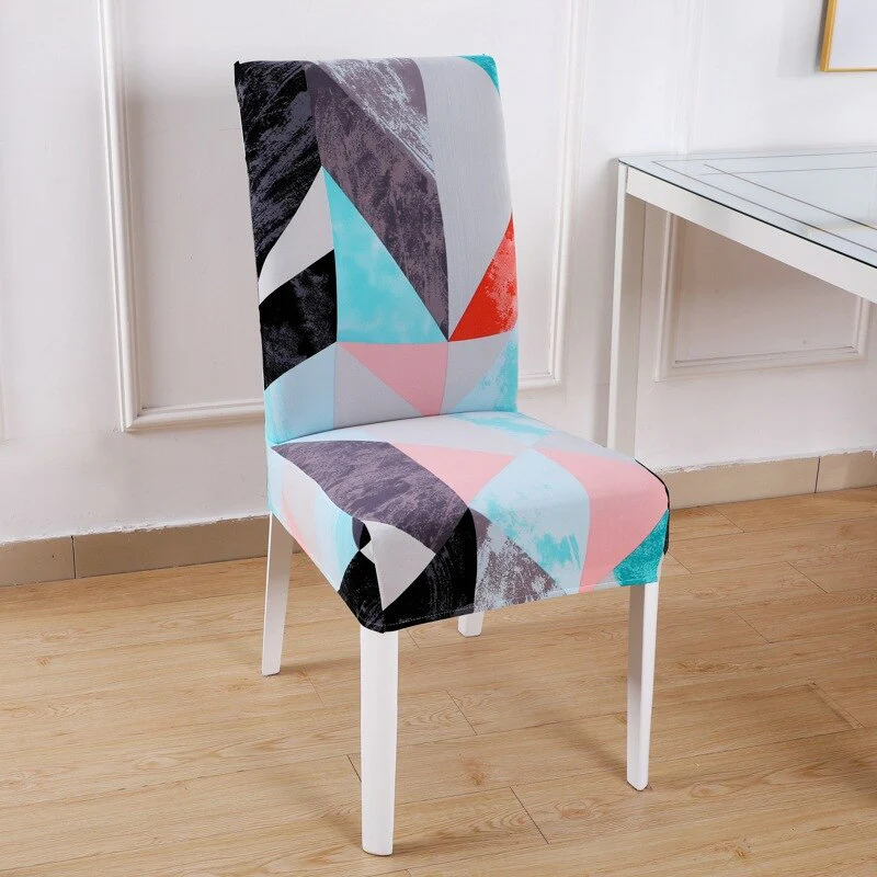 Stretch Wedding Chair Cover For Kitchen Elastic Dining Room Chair Cover Dine Chairs Slipcover Home Decoration Accessories - Image 25