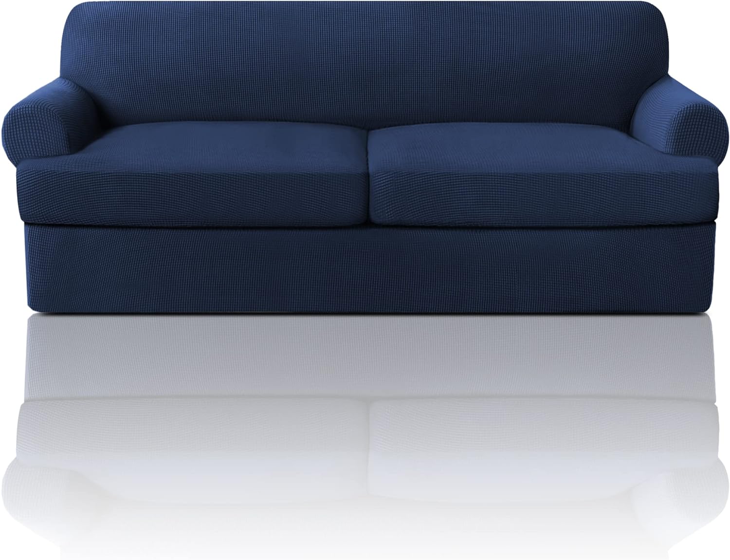T Cushion Sofa Slipcover Sofa Covers for T Cushion Sofa Soft Couch Slip Covers Furniture Covers with Cushion Shape Seat Covers - Image 13