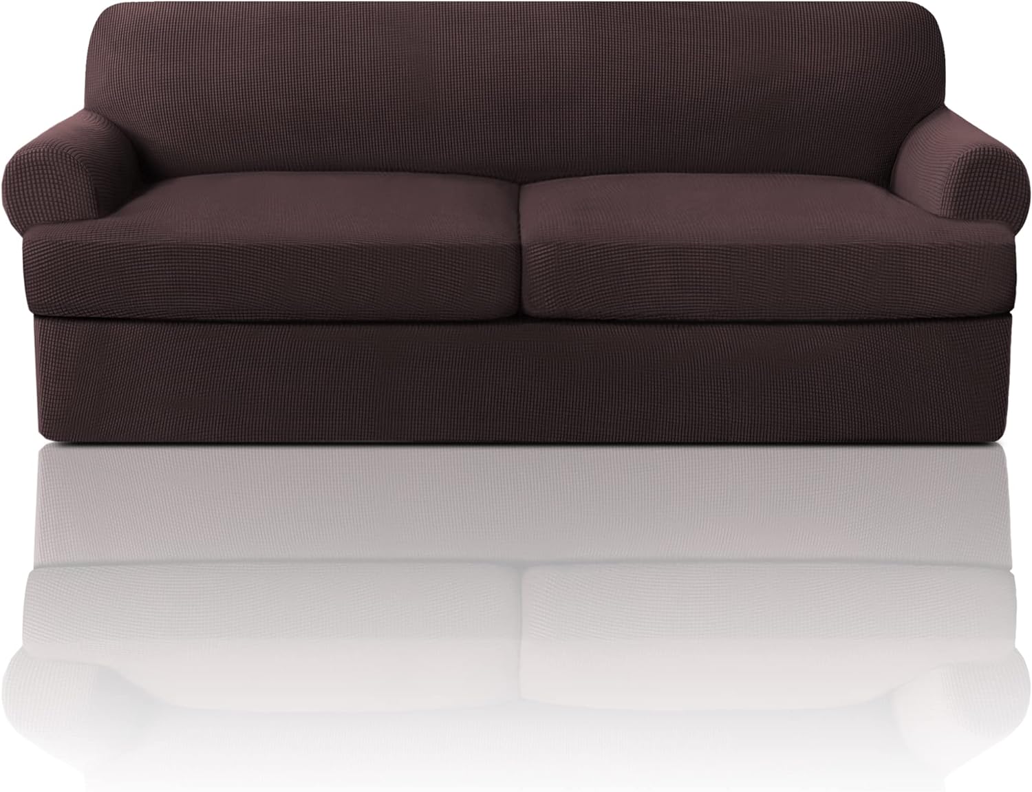 T Cushion Sofa Slipcover Sofa Covers for T Cushion Sofa Soft Couch Slip Covers Furniture Covers with Cushion Shape Seat Covers - Image 18