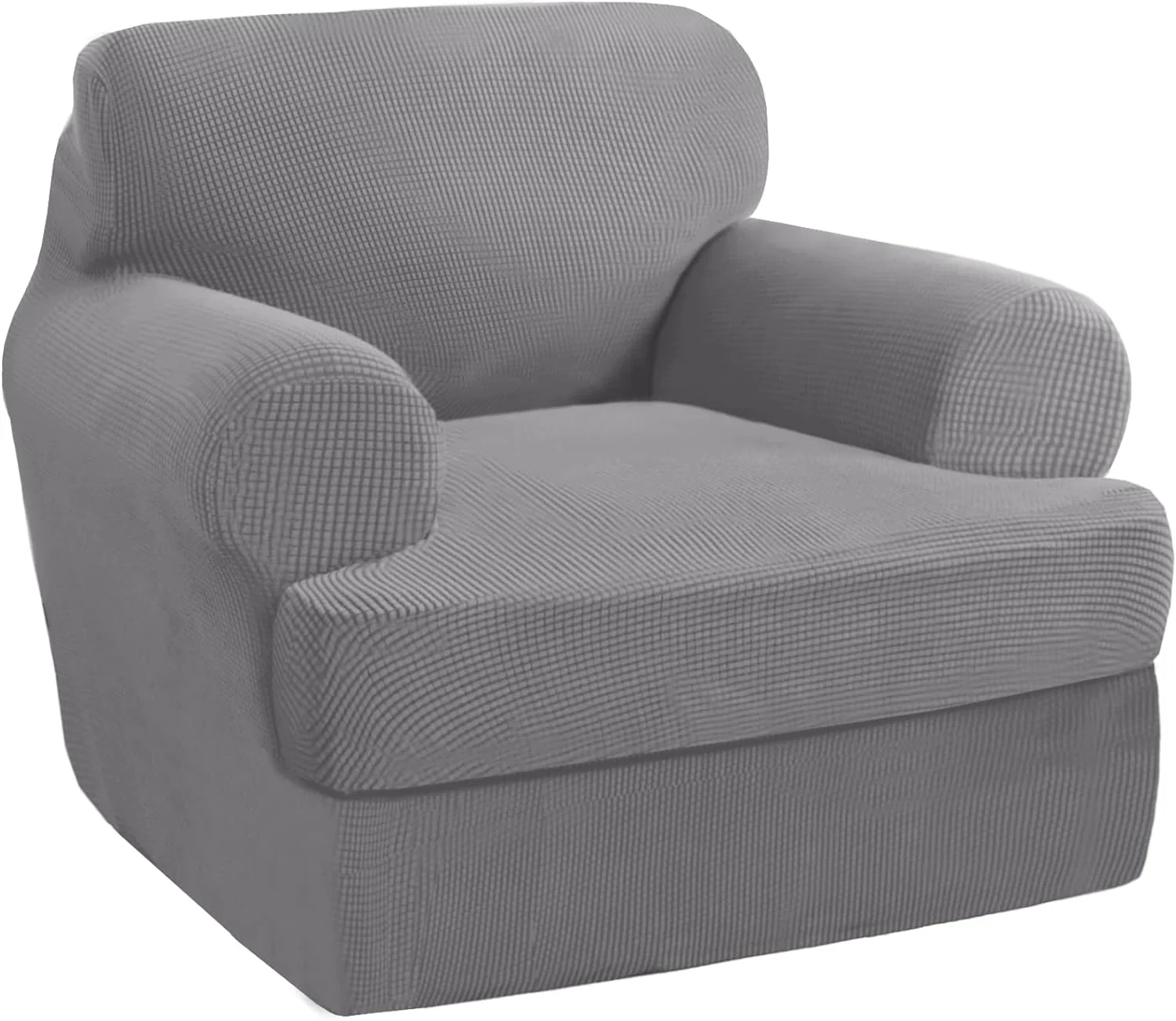 T Cushion Sofa Slipcover Sofa Covers for T Cushion Sofa Soft Couch Slip Covers Furniture Covers with Cushion Shape Seat Covers - Image 22