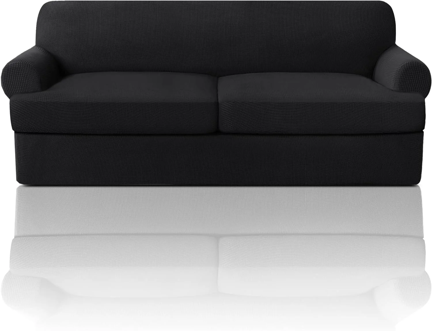 T Cushion Sofa Slipcover Sofa Covers for T Cushion Sofa Soft Couch Slip Covers Furniture Covers with Cushion Shape Seat Covers - Image 24