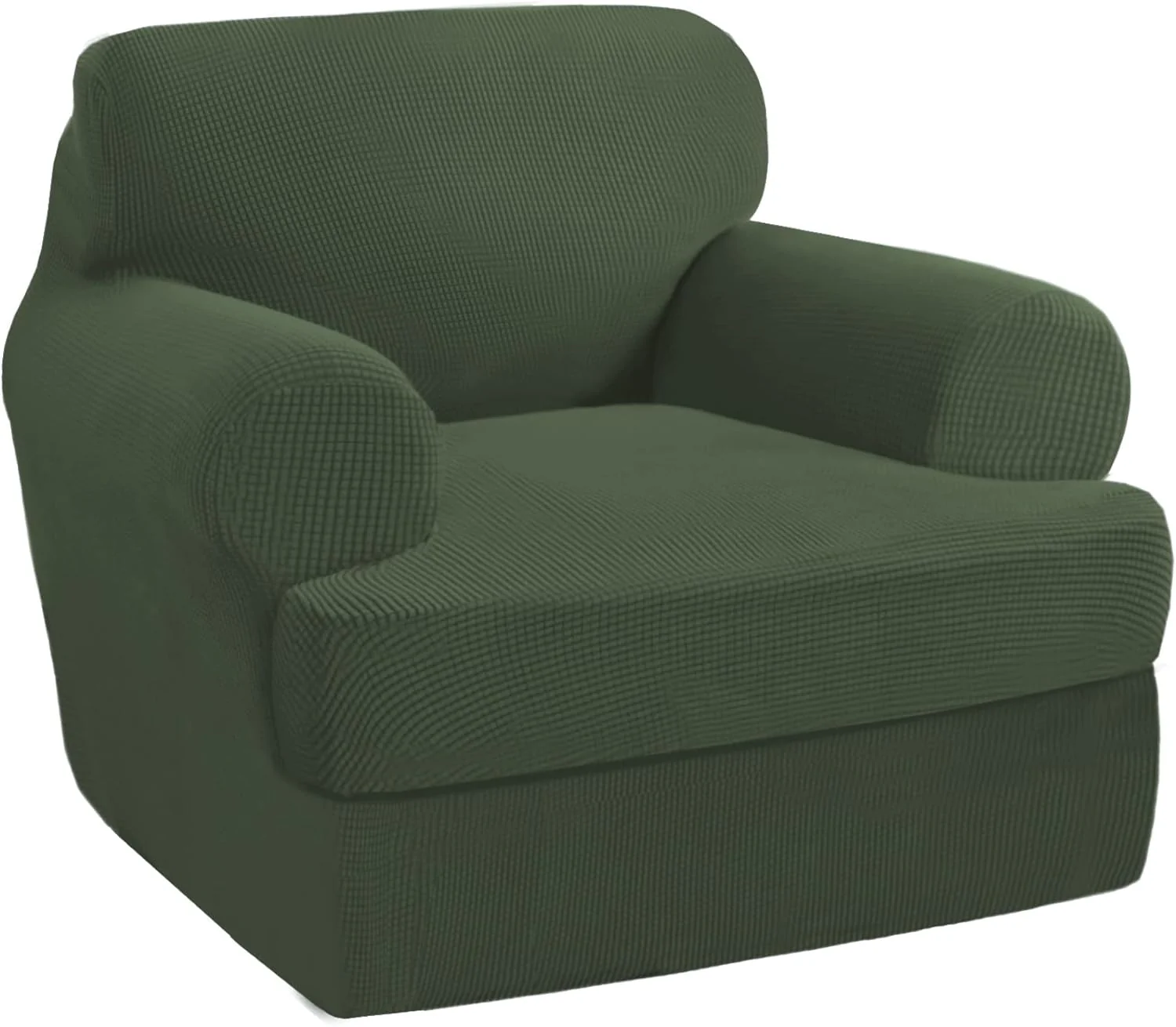 T Cushion Sofa Slipcover Sofa Covers for T Cushion Sofa Soft Couch Slip Covers Furniture Covers with Cushion Shape Seat Covers - Image 30