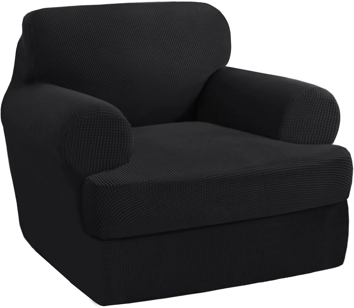 T Cushion Sofa Slipcover Sofa Covers for T Cushion Sofa Soft Couch Slip Covers Furniture Covers with Cushion Shape Seat Covers - Image 38