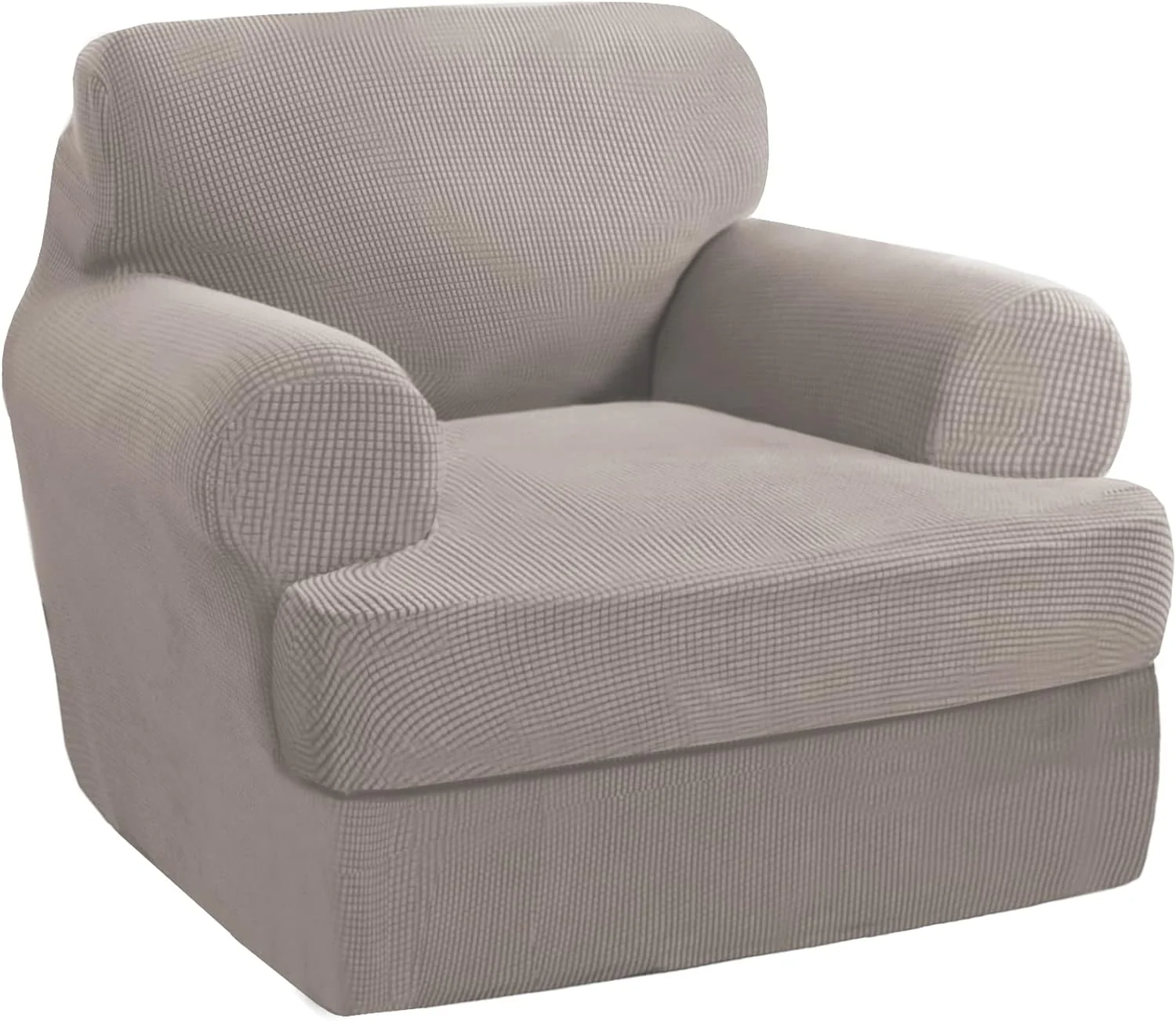 T Cushion Sofa Slipcover Sofa Covers for T Cushion Sofa Soft Couch Slip Covers Furniture Covers with Cushion Shape Seat Covers - Image 57