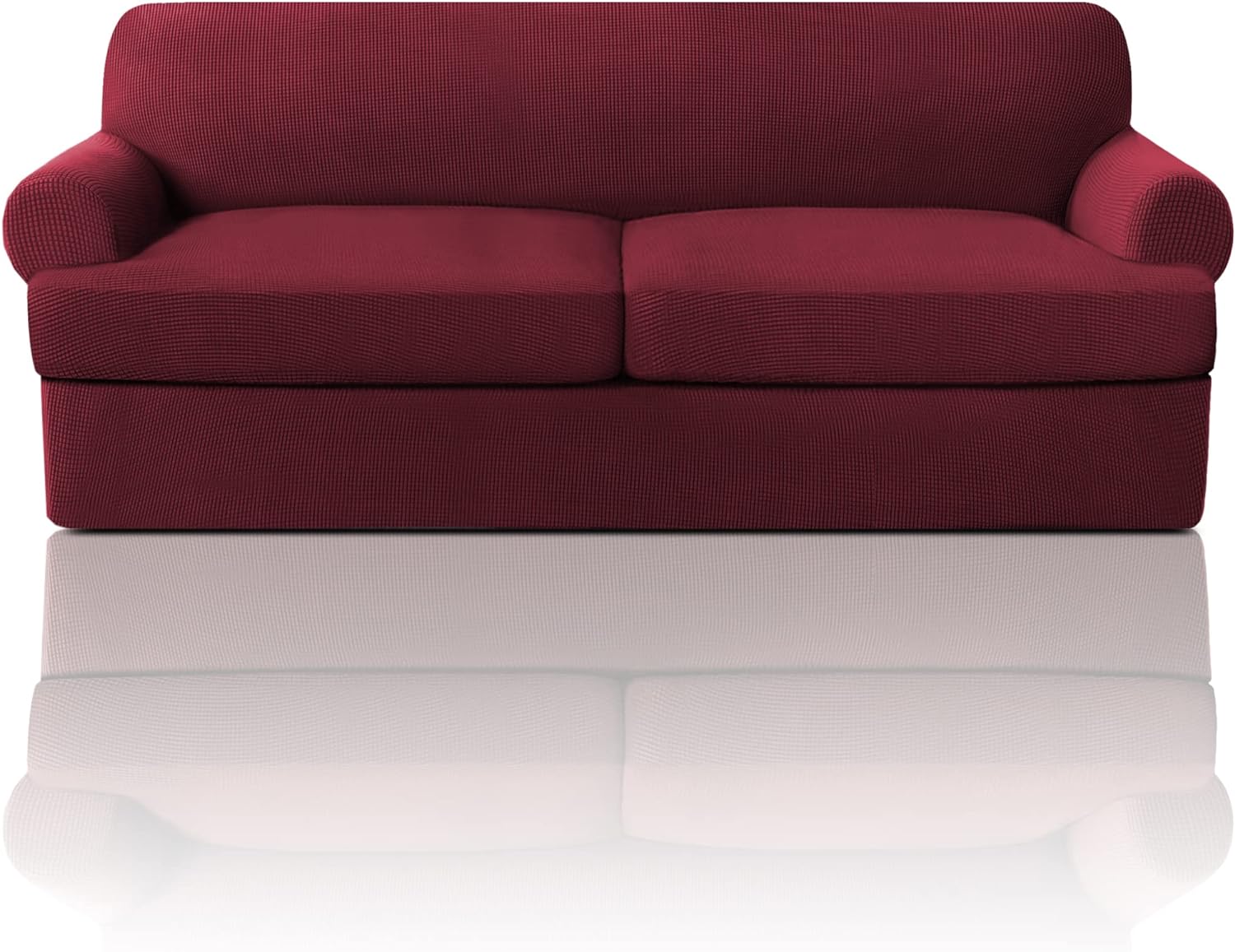 T Cushion Sofa Slipcover Sofa Covers for T Cushion Sofa Soft Couch Slip Covers Furniture Covers with Cushion Shape Seat Covers - Image 60