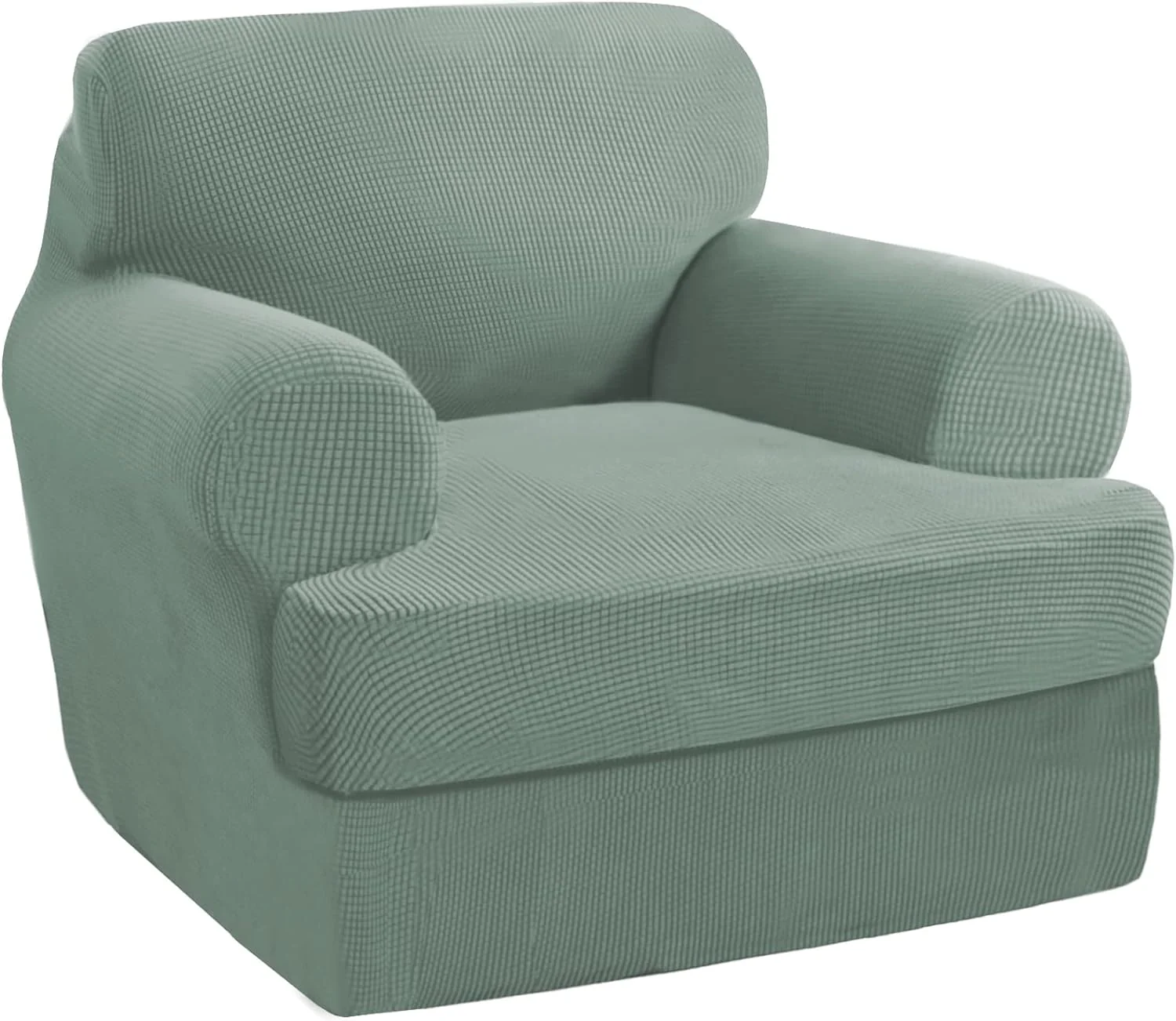 T Cushion Sofa Slipcover Sofa Covers for T Cushion Sofa Soft Couch Slip Covers Furniture Covers with Cushion Shape Seat Covers - Image 64
