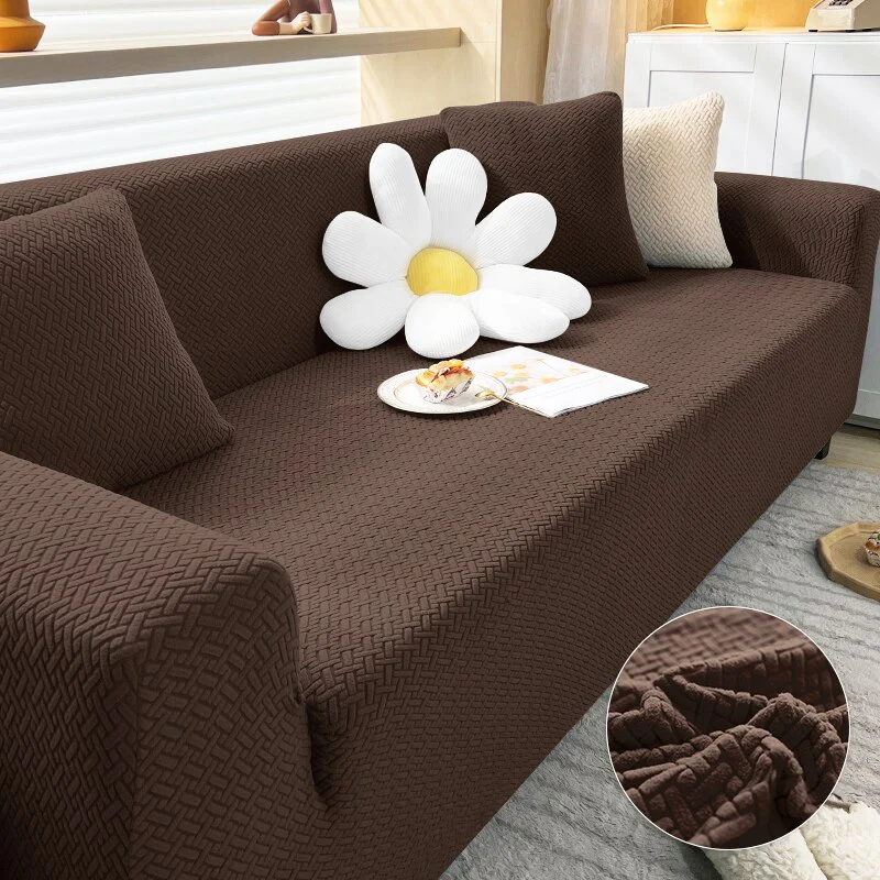 Thick Elastic Sofa Cover UK Slipcover For Living Room Stretch Polar Fleece Armchair Cover 1/2/3/4 Seater Corner Couch Cover United Kingdom - Image 11