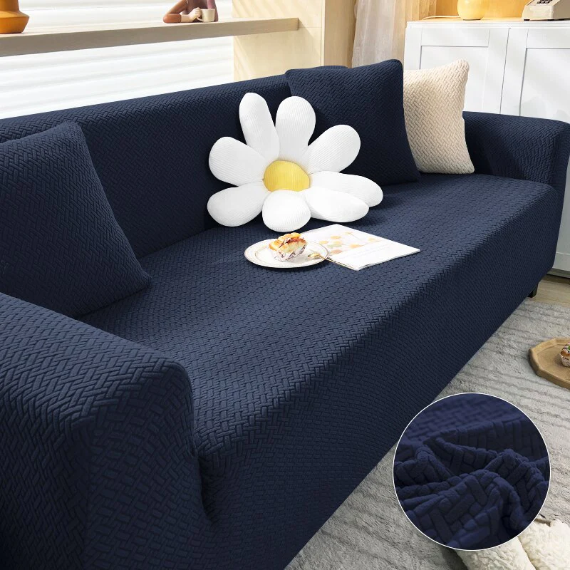 Thick Elastic Sofa Cover UK Slipcover For Living Room Stretch Polar Fleece Armchair Cover 1/2/3/4 Seater Corner Couch Cover United Kingdom - Image 14