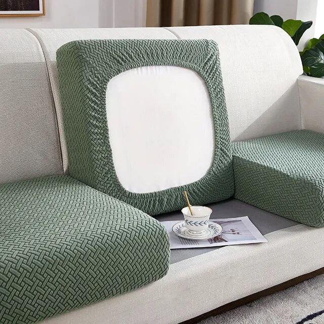 Thick Jacquard Sofa Seat Cushion Cover Funiture Protector Couch Covers for Sofas Anti-dust Removable Seat Slipcover Dog Kids Pets - Image 7
