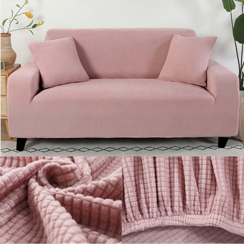 Thick Sofa Protector Jacquard Solid Printed Sofa Covers for Living Room Couch Cover Corner Sofa Slipcover L Shape - Image 7