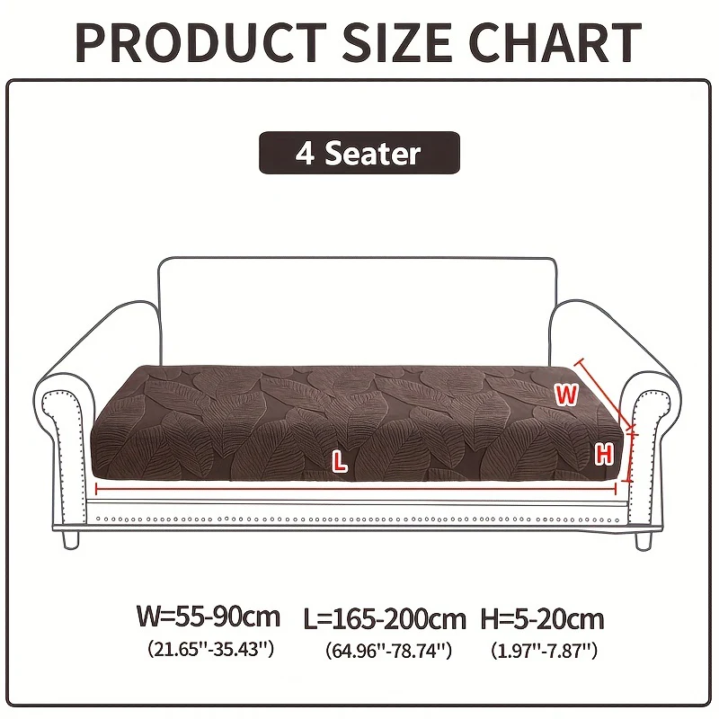 Waterproof Elastic Four Seasons Universal Stretch Sofa Seat Cushion Cover Simple Modern Style Non-slip Sofa Slipcover Couch Cover - Image 27