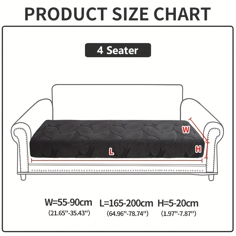 Waterproof Elastic Four Seasons Universal Stretch Sofa Seat Cushion Cover Simple Modern Style Non-slip Sofa Slipcover Couch Cover - Image 9